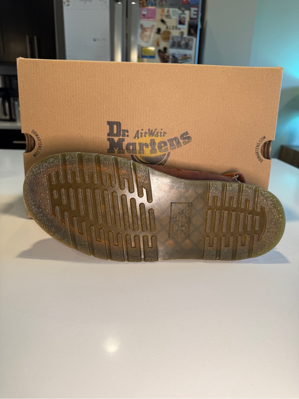 DR MARTENS - Jorge II in Warm Tan Menβs Size 12 Slip-On - Picture 9 of 16